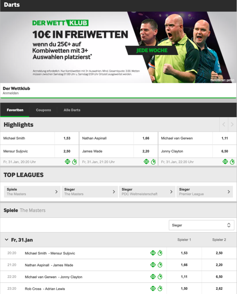 Betway Darts