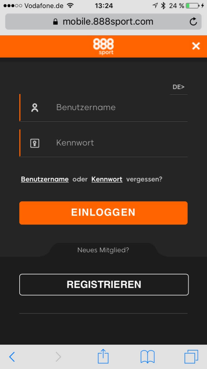 888sport Login
