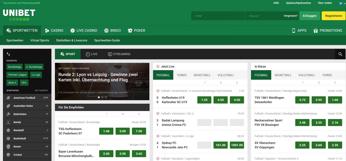 unibet startseite