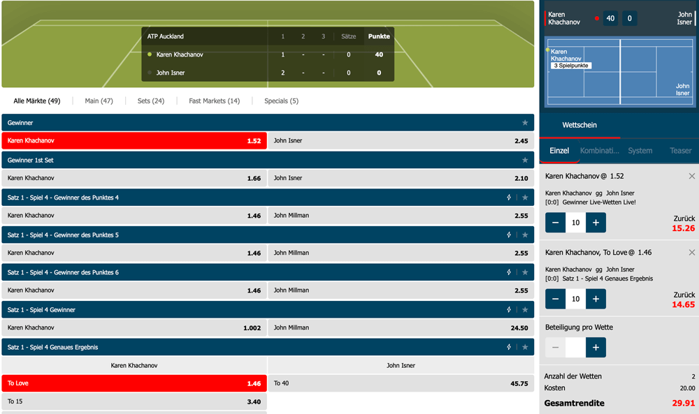 Eaglebet Livewetten