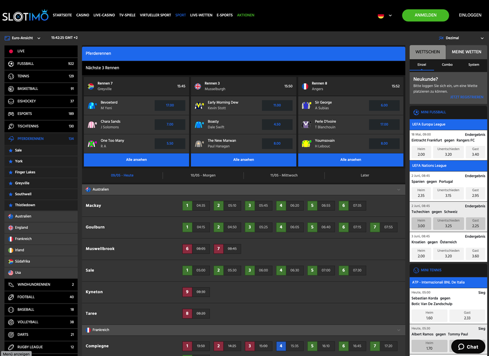Slotimo Website