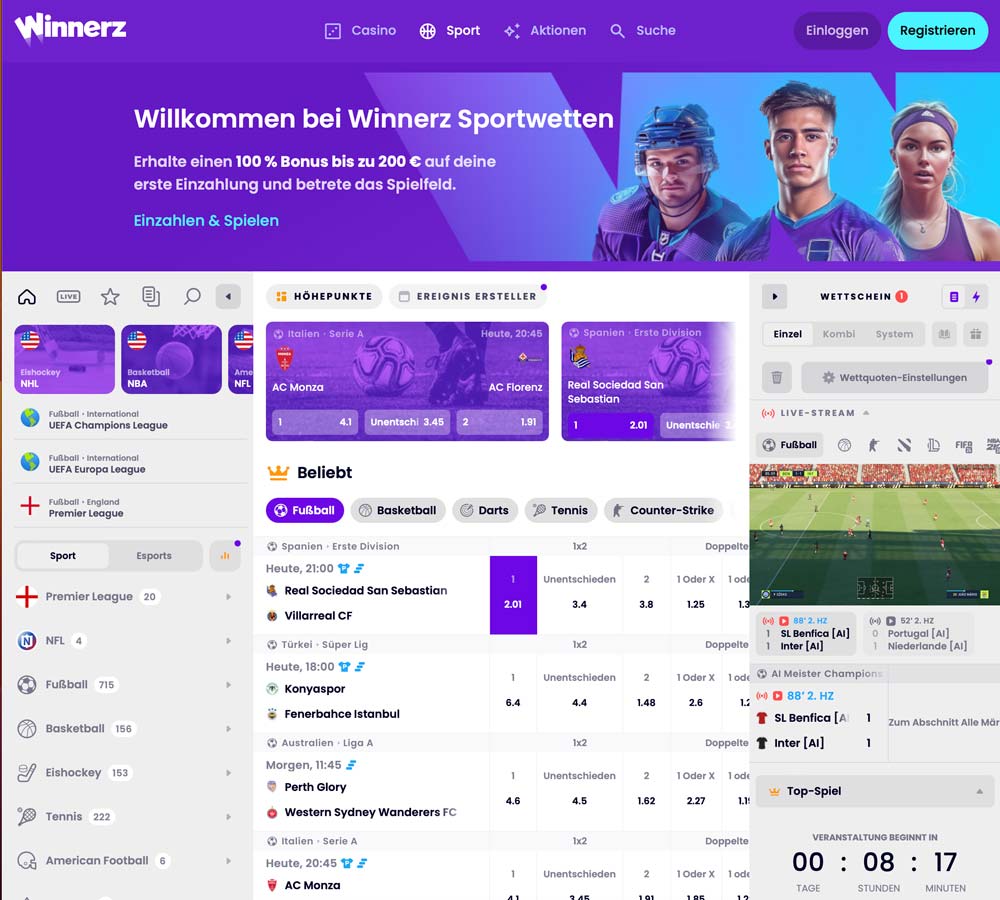 Winnerz Website
