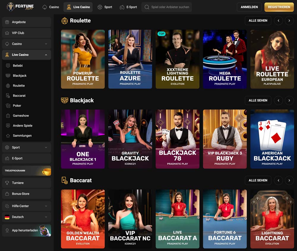 FortunePlay Live Casino